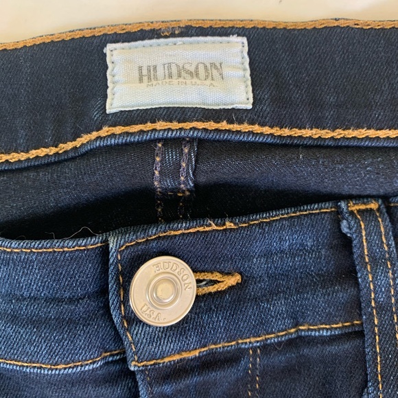 Hudson Dark Wash Bootcut Jeans - Picture 4 of 6